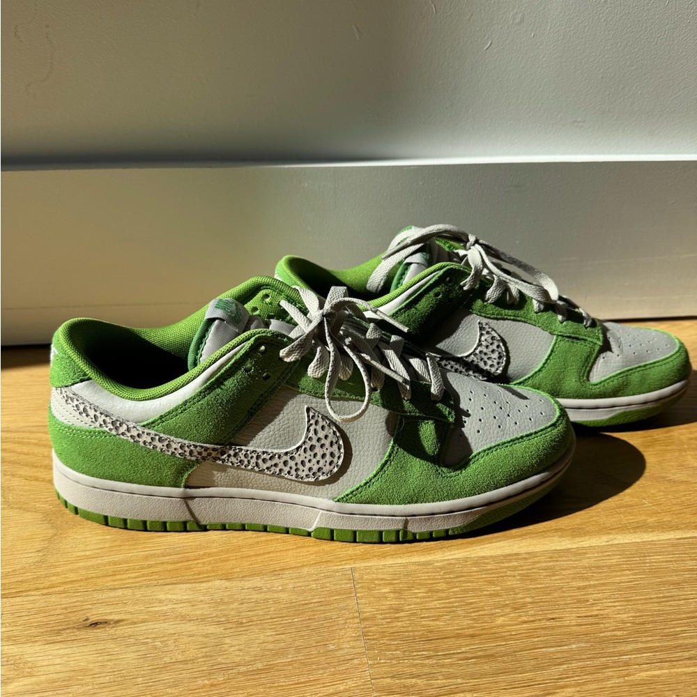 Nike Dunk Low 'Safari Swoosh - Chlorophyll'